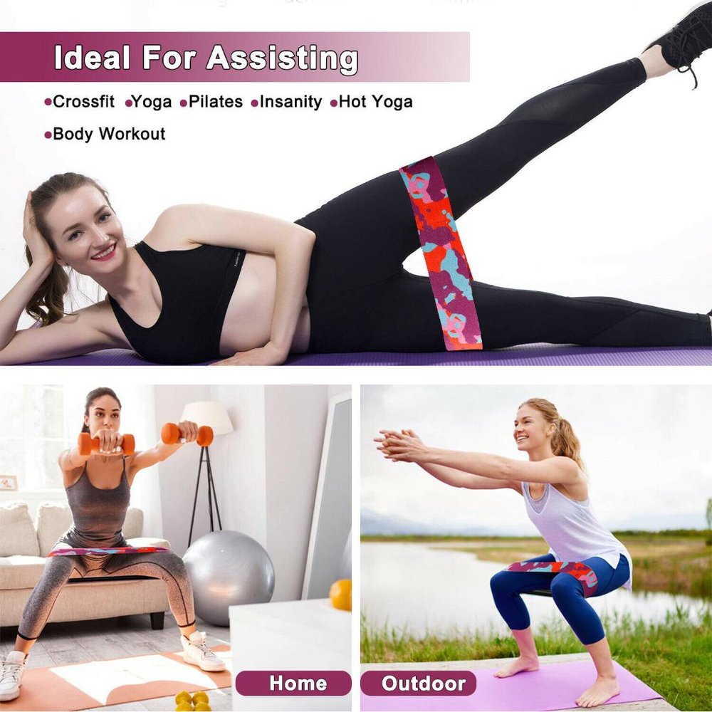 3-Pack Fitness Booty Bands - Picture 12 of 14